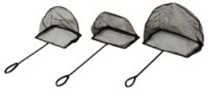 Hovedbilde Håv 15x30cm Blå Fin masket 