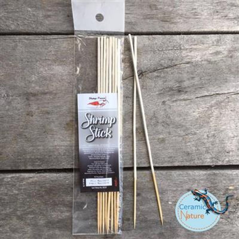 SHRIMP LOLLIES MINERALER, 20CM, 10 STK.