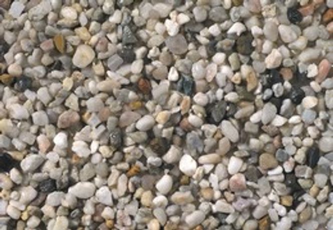 Hovedbilde Akv. Grus Lys Grå Grov 3-6mm 10kg