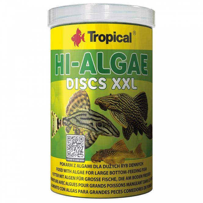Hovedbilde Tropical Hi-algae Discs Xxl 1000ml/500gr
