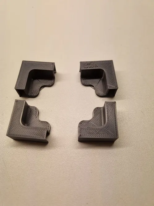 Hovedbilde AB Dekkglass hjørner 4mm 4pk Sort