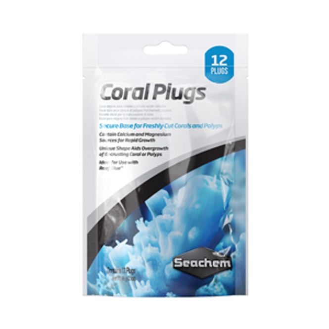 Hovedbilde Seachem Coral Plugs Pk.12