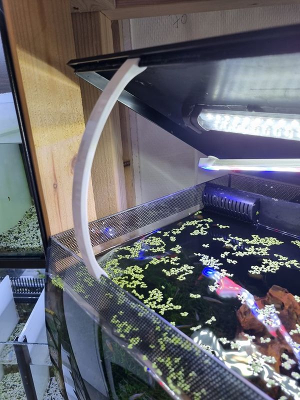 Fluval Flex 34-57 Liter Lokk Bøyle  Hvit 