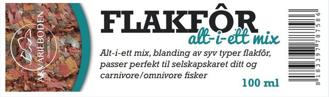 Hovedbilde All in one Flakes 100ml