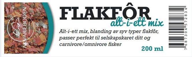 Hovedbilde All in one Flakes 200ml