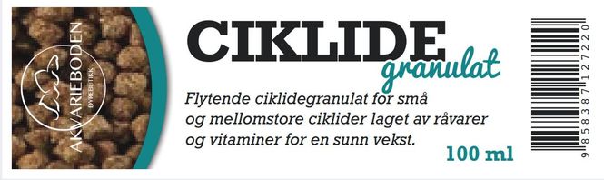Hovedbilde Ciklide Granulat 100ml 