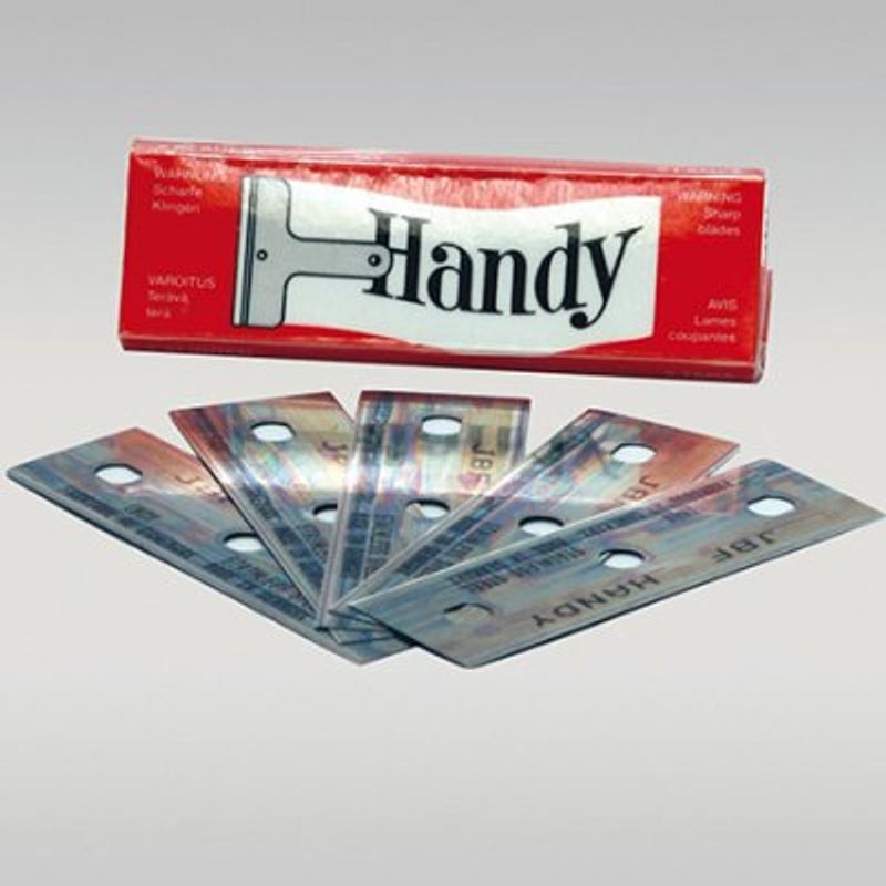 Handy 70mm rustfrie blad 5 pk 