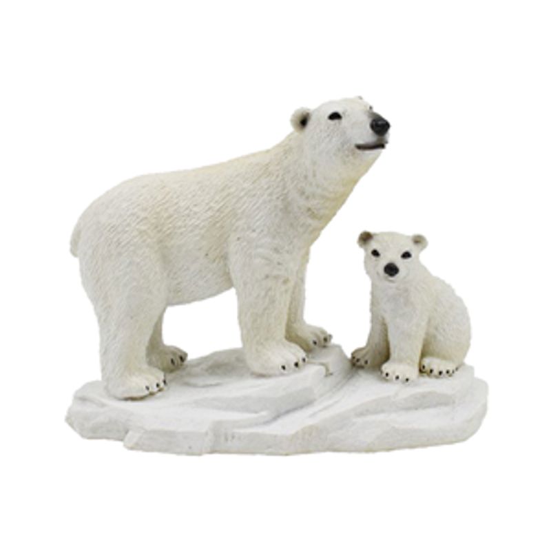  Polar Bears 13X7x10cm