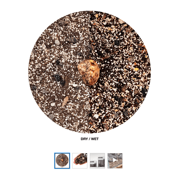 Wio Nautilus Dark Biotope Beds mix 2kg 