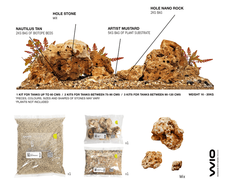 Wio Nautilus Tan River Kit