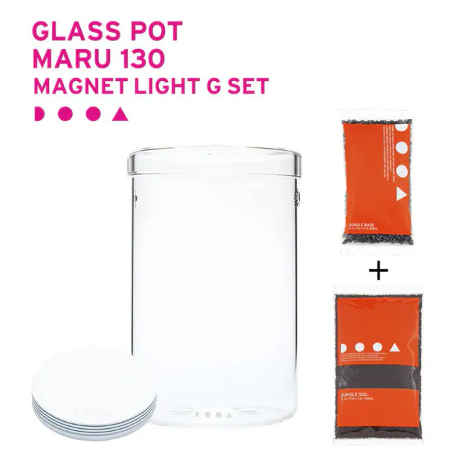 Hovedbilde DOOA Glass Pot Maru 130 Set