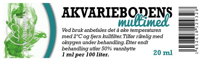Hovedbilde Akvariebodens Multimed 20ml 