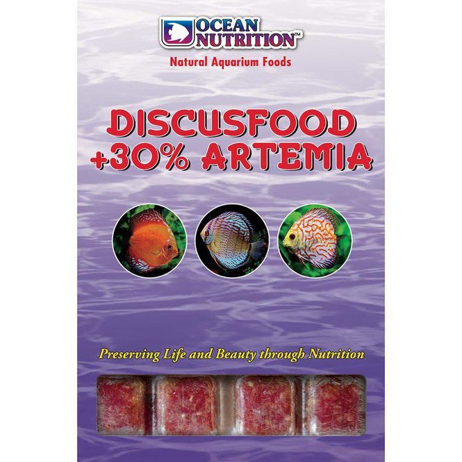 Hovedbilde On Discusfood + 30%artemia 20kuber 100gr