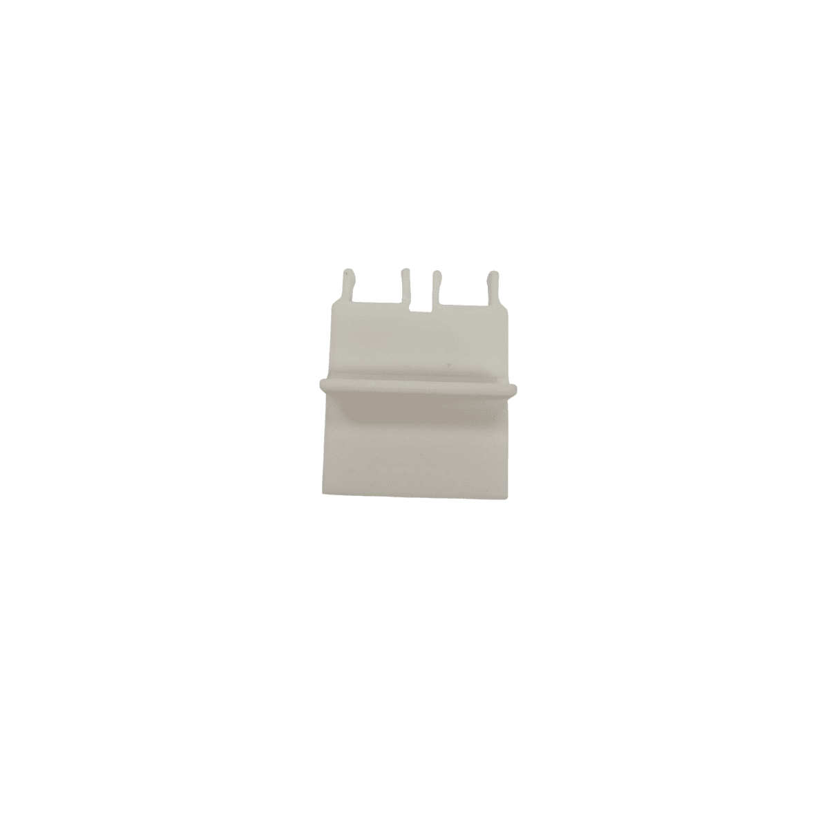 AB Ledlys Holder For 2 Ledskinner 2 pk 4mm Glasstykkelse Hvit 
