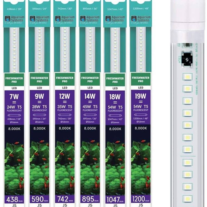Aquarium systems Freshwater pro led T5  8w 550mm
