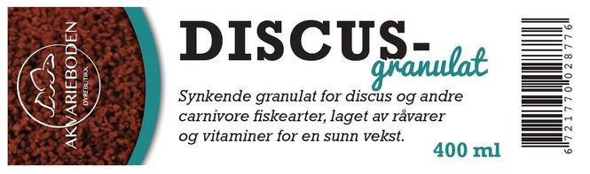 Hovedbilde Discus Granulat 400ml 