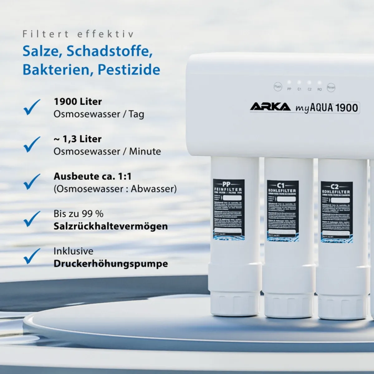 ARKA myAQUA® 1900 osmosis system
